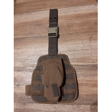 NED Drop Leg Exército Holandês Coyote Brown + Pouch Magazine 5.56